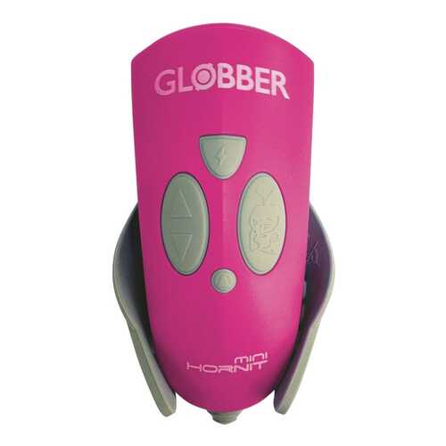 Звонок-фонарик Globber для самокатов Mini Hornit Deep Pink 25 мелодий 6713 в Интерспорт