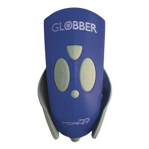 Звонок-фонарик Globber для самокатов Mini Hornit Navy Blue 25 мелодий 6711 в Интерспорт