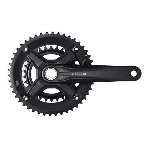 Шатун Shimano MT210 170мм 46/30 для 2*9 ск без защиты черный EFCMT210CX60XL в Интерспорт