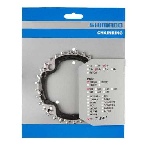 Звезда передн. Shimano для FC-T521, 32T-AE черный Y1NL98010 в Интерспорт