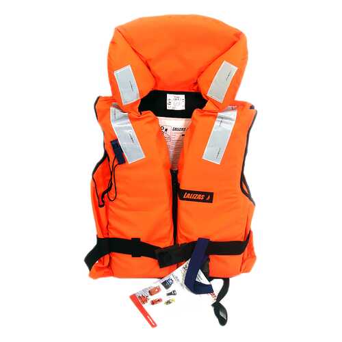 Жилет спасательный Lalizas LifeJacket Adult оранжевый 90 кг + (71088) в Интерспорт