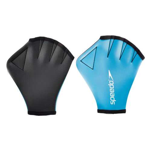 Перчатки для аквафитнеса Speedo Aqua Glove 8-06919 синие (0309) S в Интерспорт