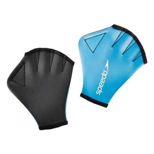 Перчатки для аквафитнеса Speedo Aqua Glove L синие (0309) в Интерспорт