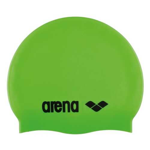 Шапочка для плавания Arena Classic Silicone Jr 65 lime/black в Интерспорт