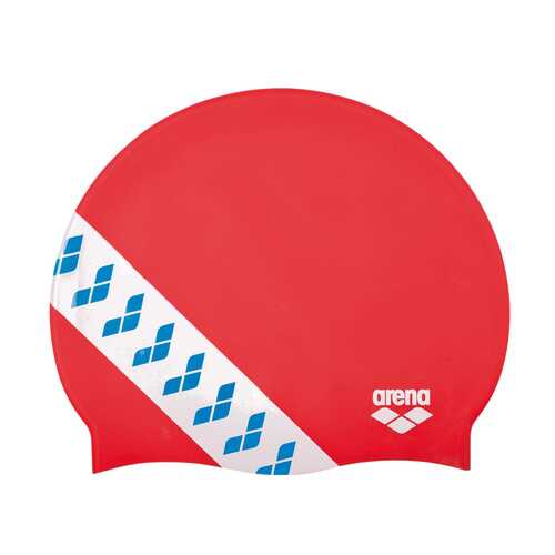 Шапочка для плавания Arena Team Stripe Cap red в Интерспорт