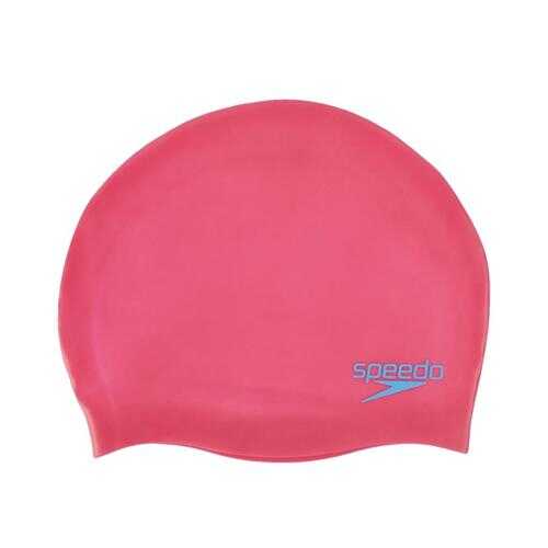 Шапочка для плавания Speedo Junior Plain Moulded A064 pink в Интерспорт