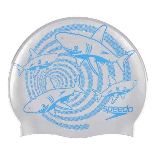 Шапочка для плавания Speedo Junior Slogan Cap C599 silver в Интерспорт