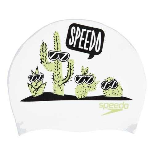 Шапочка для плавания Speedo Junior Slogan Cap C616 white в Интерспорт