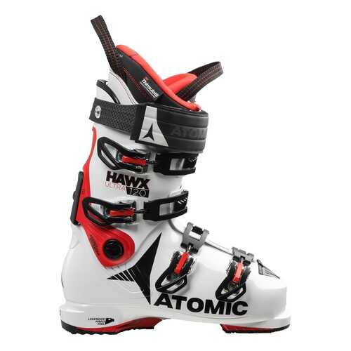 Горнолыжные ботинки Atomic Hawx Ultra 120 2018, white/red/black, 27.5 в Интерспорт