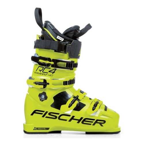 Горнолыжные ботинки Fischer RC4 Curv 140 Vacuum Full Fit 2019, yellow, 25.5 в Интерспорт