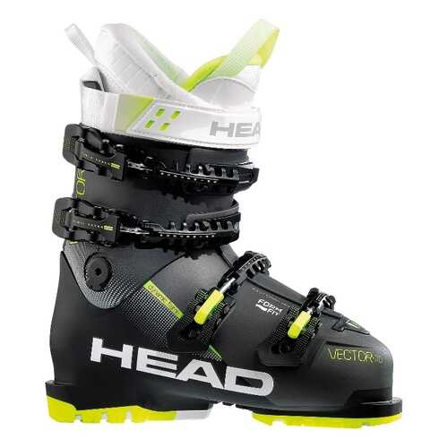 Горнолыжные ботинки HEAD Vector Evo 110 S W 2018, anthracite/black/neon yellow, 24 в Интерспорт