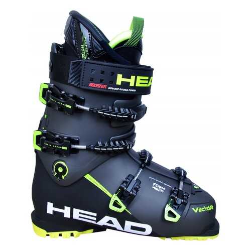 Горнолыжные ботинки HEAD Vector Evo 130 S 2018, anthracite/black/neon yellow, 30 в Интерспорт