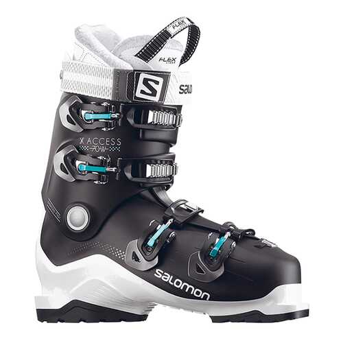 Горнолыжные ботинки Salomon X Access 70 W 2019, black/white/top green, 22.5 в Интерспорт