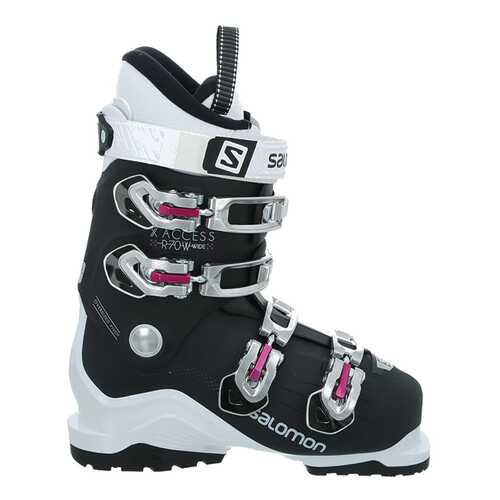 Горнолыжные ботинки Salomon X Access R 70 W Wide 2019, white/black/purple, 23.5 в Интерспорт