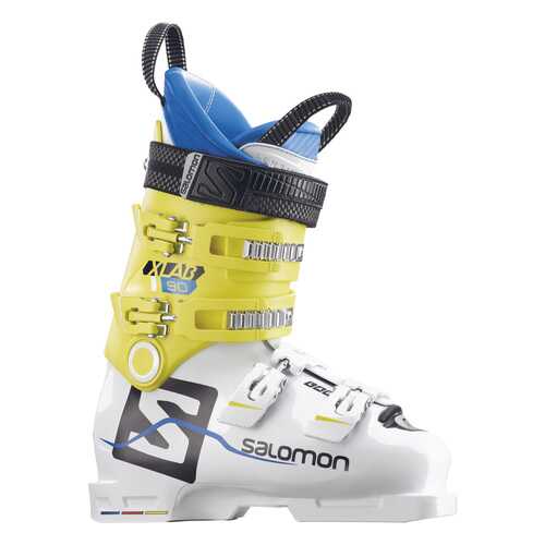 Горнолыжные ботинки Salomon X Lab 90 2018, white/yellow, 22.5 в Интерспорт