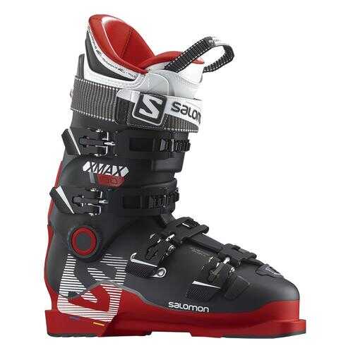 Горнолыжные ботинки Salomon X Max 100 2017, red/black, 24.5 в Интерспорт