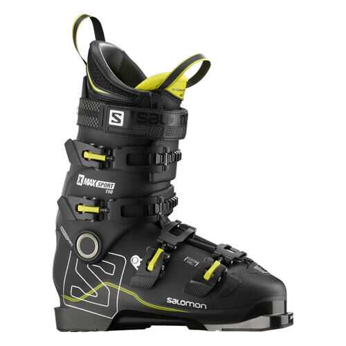 Горнолыжные ботинки Salomon X Max 110 Sport 2019, metallic black, 29.5 в Интерспорт