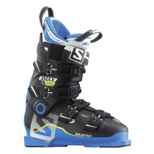 Горнолыжные ботинки Salomon X Max 120 2017, blue/black, 24.5 в Интерспорт