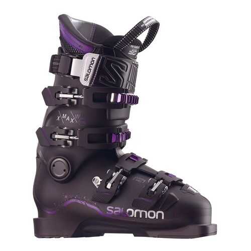 Горнолыжные ботинки Salomon X Max 120 W 2018, metablack/black/purple, 22.5 в Интерспорт