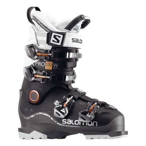 Горнолыжные ботинки Salomon X Pro 100 W 2018, black/anthracite/white, 22.0 в Интерспорт