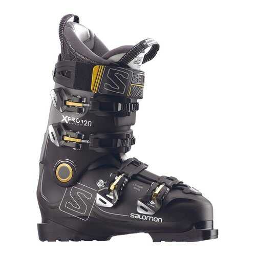 Горнолыжные ботинки Salomon X Pro 120 2018, black/metablack/gray, 27.0 в Интерспорт