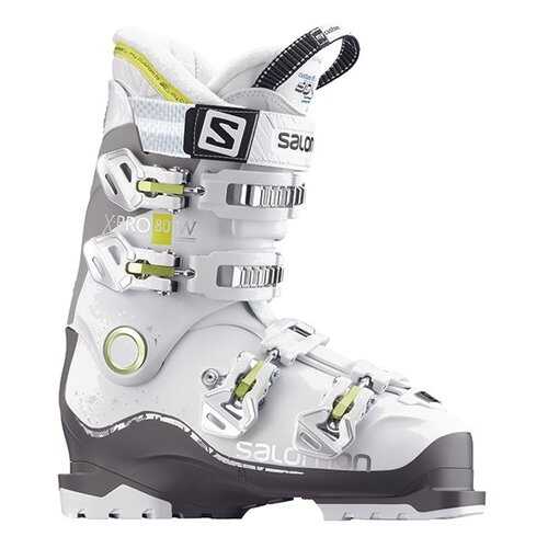 Горнолыжные ботинки Salomon X Pro 80 W 2018, white/anthracite/gray, 23.5 в Интерспорт