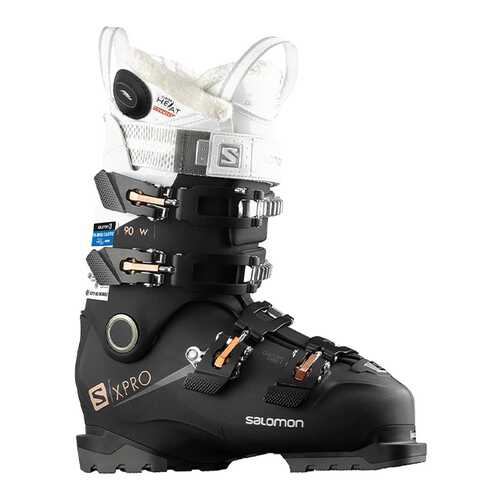 Горнолыжные ботинки Salomon X Pro 90 W 2019, black/white, 25.5 в Интерспорт