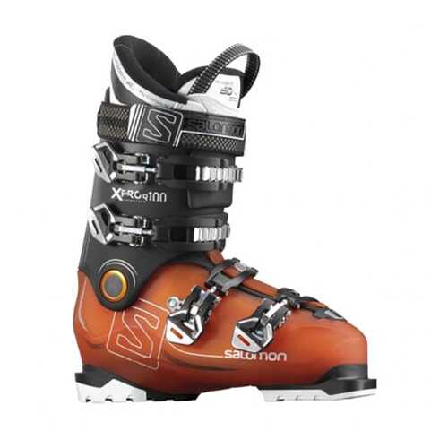 Горнолыжные ботинки Salomon X Pro R 100 2018, orange translucent/black, 29.5 в Интерспорт