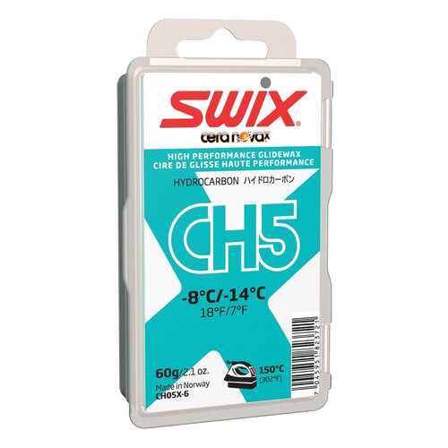 Грунтовая мазь Swix CH5X Turquoise -8C/-14C 60 мл в Интерспорт