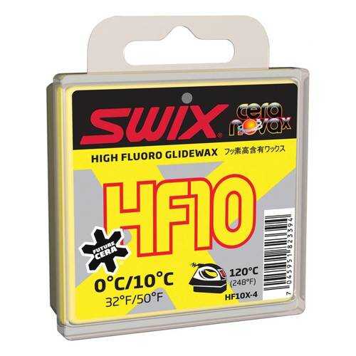 Мазь скольжения Swix HF10X Yellow +10C/0C 40 мл в Интерспорт